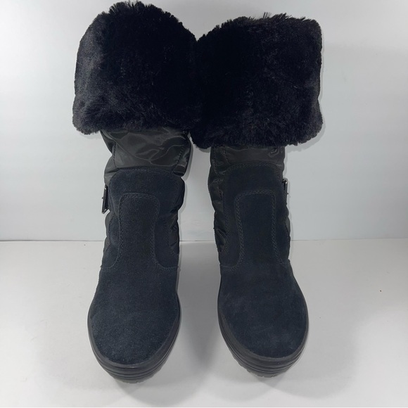 Pajar Canada Natasha Black Quilted Boots EU 37 (US 6-6.5) - Picture 3 of 7